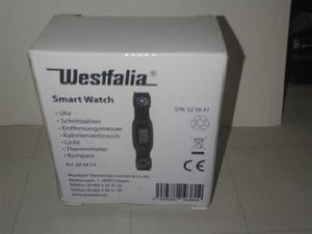 Westfalia Smartwatch mit Kompass und Temperaturanzeige - 1